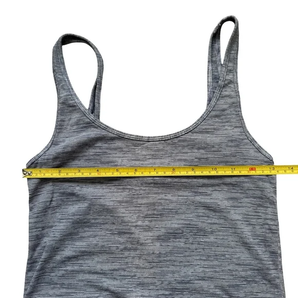 Lululemon Daily Tank Wee Are From Space Coal Fossil Size 2 4 Rare Activewear Gym - Picture 4 of 9